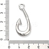 Brass Micro Pave Cubic Zirconia Pendants KK-L229-064P-3