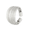 Multilayer Alloy Cuff Finger Rings for Women WH-WG3FEA6-01-1