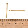 Ion Plating(IP) 304 Stainless Steel Connector Charms STAS-Q323-06C-G-3