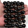 Natural Silver Sheen Obsidian Beads Strands G-C249-A01-16mm-1