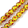 Handmade Lamword Beads Strands LAMP-P069-01A-06-1