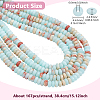 Synthetic Imperial Jasper Beads Strands G-WH0035-31C-2