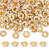 100Pcs ABS Plastic Spacer Beads KY-UN0001-11G-1