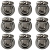 10Pcs Alloy Bag Tuck Lock Clasps FIND-YW0010-92B-1
