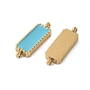 304 Stainless Steel Enamel Connector Charms STAS-G353-04G-06-2