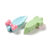 Opaque Resin Cabochons X-RESI-Q228-08-2
