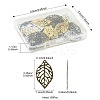 100Pcs Iron Filigree Joiners Pendants IFIN-FS0001-61-4