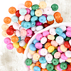 200Pcs Opaque Baking Paint Glass Seed Beads SEED-PA0001-01F-6