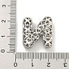 Platinum Plated Brass Micro Pave Cubic Zirconia Pendants KK-L073-001P-N-3