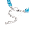 4Pcs Ocean Series Zinc Alloy Charm Bracelets BJEW-JB11899-5