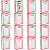 Rectangle Plastic Transparent Gift Bags ABAG-WH0048-21B-1