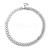 Non-Tarnish 304 Stainless Steel Link Chain Necklaces NJEW-Q340-09P-1