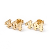 Number Earrings LS-EJEW-F286-01A-G-1