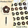 Wood Beads WOOD-YWC0001-02-2