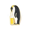 Animal Black Alloy Brooches JEWB-R272-04C-1