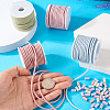 DIY Macaron Color Hair Ties Making Kit DIY-TA0004-55-5