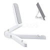 Triangle Shaped Plastic Mobile Phone Holders AJEW-WH0299-87A-1
