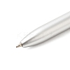 Raw Natural Obsidian Chip on Top Ball-Point Pen AJEW-G063-01D-3