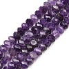 Natural Amethyst Beads Strands G-C259-A27-5x8mm-2
