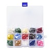 180G 15 Colors Glass Seed Beads SEED-JQ0003-01A-3mm-6