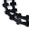 Synthetic Blue Goldstone Beads Strands G-I369-A25-02-4