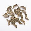 Carnival Decorations Tibetan Style Alloy Masquerade Mask Pendants LS-PALLOY-2392-AB-FF-1