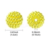 Imitation Pearl Acrylic Beads OACR-FS0001-45D-6