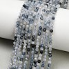 Natura Blue Rutilated Quartz Beads Strands GG-CBA3921-A05-3mm-1