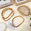 Bamboo Stick D Ring Bag Handles LS-PURS-WH0816-004-5