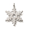 Anti-Tarnish 304 Stainless Steel Pendants STAS-I321-12P-1