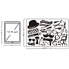 Rectangle PVC Wall Stickers DIY-WH0228-166-2