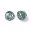 Natural Seraphinite Cabochons G-E557-07C-1