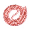 Baking Paint Glass Pearl Bead Strands HY-Q003-3mm-77-A-3
