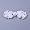 Handmade Chinese Frogs Knots Buttons Sets BUTT-WH0014-29D-1