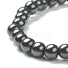 Synthetic Non-magnetic Hematite Beaded Stretch Bracelets BJEW-D446-B-22-3