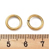 Ion Plating(IP) 304 Stainless Steel Open Jump Rings STAS-M081-02G-01-4