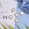 5Pcs Natural Baroque Pearl Keshi Pearl Beads PEAR-CA0001-16-4