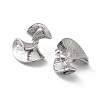 Non-Tarnish 304 Stainless Steel Stud Earrings for Women EJEW-D095-01P-2
