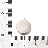Brass Micro Pave Cubic Zirconia and Acrylic Charms LS-KK-Q035-02P-3