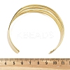 Hollow Brass Cuff Open Bangles BJEW-M060-04G-3