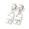 Alloy European Dangle Charms FIND-G098-11AS-1