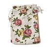 12Pcs 12 Styles Valentine's Day Printed Rectangle Burlap Cloth Packing Pouches ABAG-U006-02B-2