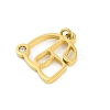 304 Stainless Steel Pendants STAS-R137-01G-G-2
