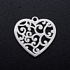 Non-Tarnish 304 Stainless Steel Pendants A-STAS-T046-JN254-1-1