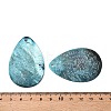 Spray Painted Natural Black Lip Shell Big Pendants SHEL-N036-07-3