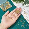 120Pcs 3 Style Brass Tube Beads KK-HY0001-91-3