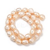 Natural Cultured Freshwater Pearl Beads Strands PEAR-P064-20L-02B-3