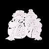 Snowman Frame Metal Cutting Dies Stencils X-DIY-WH0050-09-1