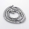 Electroplate Non-magnetic Synthetic Hematite Beads Strands G-J224B-08-2