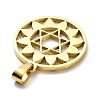 304 Stainless Steel Pendants LS-STAS-D036-10G-2
